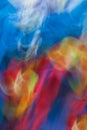 Colorful abstract movement light vivid color blurred background.