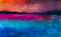 Colorful Abstract oil painting background. Oil on canvas texture