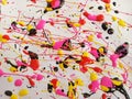 Colorful Abstract paint splatter background Royalty Free Stock Photo