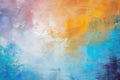 Colorful abstract painted background. Texture of oil paint on canvas, Fragment of a multicolored texture painting, Abstract art Royalty Free Stock Photo