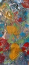 Colorful abstract paintings texture bacgrounds Royalty Free Stock Photo