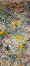 Colorful abstract paintings texture bacgrounds Royalty Free Stock Photo