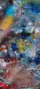 Colorful abstract paintings texture bacgrounds Royalty Free Stock Photo