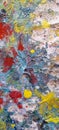 Colorful abstract paintings texture bacgrounds Royalty Free Stock Photo