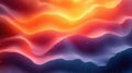 Abstract orange and purple waves Royalty Free Stock Photo