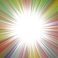 Colorful abstract psychedelic ray burst background design Royalty Free Stock Photo