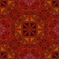 Colorful abstract seamless curved triangle kaleidoscope wallpaper pattern Royalty Free Stock Photo