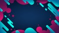 Abstract Colorful Background, Wide Format Vector