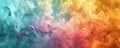 Colorful abstract smoke waves Royalty Free Stock Photo