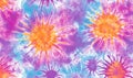 Colorful abstract sunburst patterns, vibrant hues of pink, orange, purple, blue, artistic design, energetic and dynamic Royalty Free Stock Photo