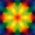 illustration for a colorful abstract background kaleidoscopic mandala