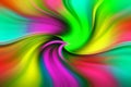 Colorful abstract texture - vivid multicolor twisting Royalty Free Stock Photo