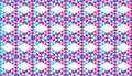 Colorful Abstract Triangles Ornament, Triangular Shapes Wallpaper. Geometric Seamless Pattern Design Template. Light Blue,Pink Royalty Free Stock Photo