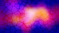 Colorful abstract voronoi texture background