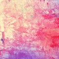 Colorful abstract watercolor acrylic painting Royalty Free Stock Photo