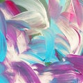 Colorful abstract watercolor acrylic painting Royalty Free Stock Photo