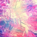 Colorful abstract watercolor acrylic painting Royalty Free Stock Photo