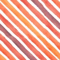 Colorful abstract watercolor diagonal strokes seamless pattern