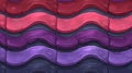 Colorful Wavy Tiles Seamless Pattern with Red, Pink, Purple, and Dark Gray Hues Royalty Free Stock Photo
