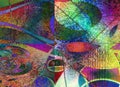 Colorful Abstraction. Abstract art Royalty Free Stock Photo