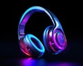 colorful accessory for music lovers on a black background.