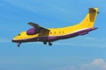 Colorful airplane Royalty Free Stock Photo