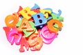 Colorful Alphabet magnets