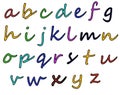 Colorful alphabet