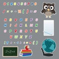 Colorful Alphabet Stickers