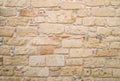 Colorful ancient stone wall close up Royalty Free Stock Photo