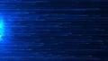 Colorful animation of bright particles flying horizontally. Dynamic particles slowly float in space. Shimmering