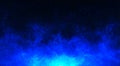 Colorful animation of bright particles flying upwards. Dynamic particles float chaotically in slow motion in space