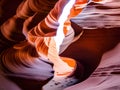 colorful antelope canyon in the desert, Ai Generated Royalty Free Stock Photo