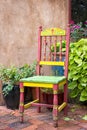 Colorful Antique Chair