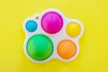 colorful antistress sensory toy fidget push pop it