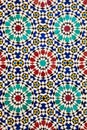 Colorful arabic mosaics