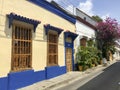 Colorful architecture in Cartagena, Colombia