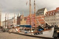 Nyhavn colorful houses in Copenhagen Denmark Royalty Free Stock Photo