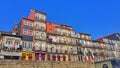 Colorful architecture in Porto, Portugal. Bright colors