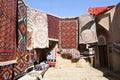 Colorful art and crafts shop in Khiva. Uzbekistan