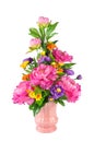 Colorful Artificial Flower Arrangement Royalty Free Stock Photo