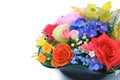 Colorful Artificial Flower Arrangement Royalty Free Stock Photo
