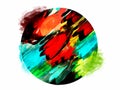 Colorful artistic abstract background. Royalty Free Stock Photo