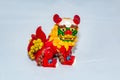 Colorful Asian dragon Royalty Free Stock Photo