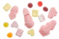 Colorful assorted candy Sinterklaas