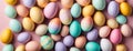 Colorful Assortment of Easter Eggs