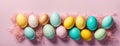 Colorful Assortment of Easter Eggs