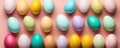 Colorful Assortment of Easter Eggs