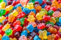 Colorful Assortment of Gummy Candies Royalty Free Stock Photo