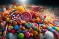 Colorful Assortment of Tempting Candies